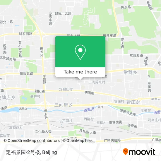 定福景园-2号楼 map