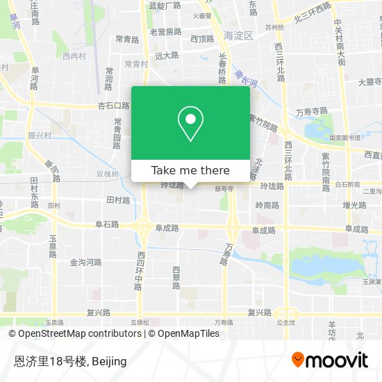 恩济里18号楼 map