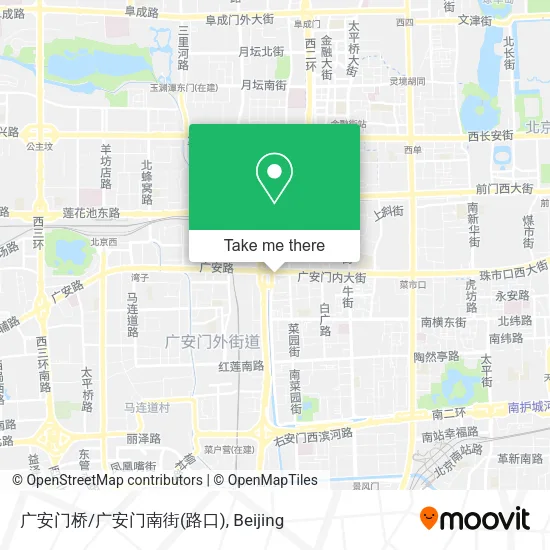 广安门桥/广安门南街(路口) map