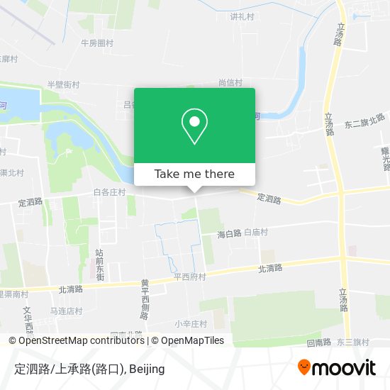 定泗路/上承路(路口) map