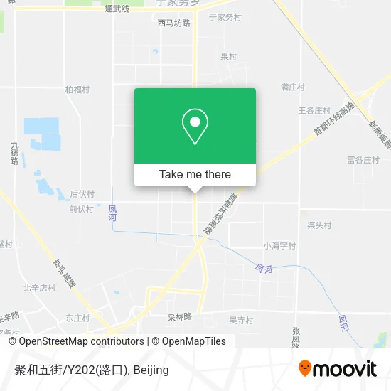 聚和五街/Y202(路口) map