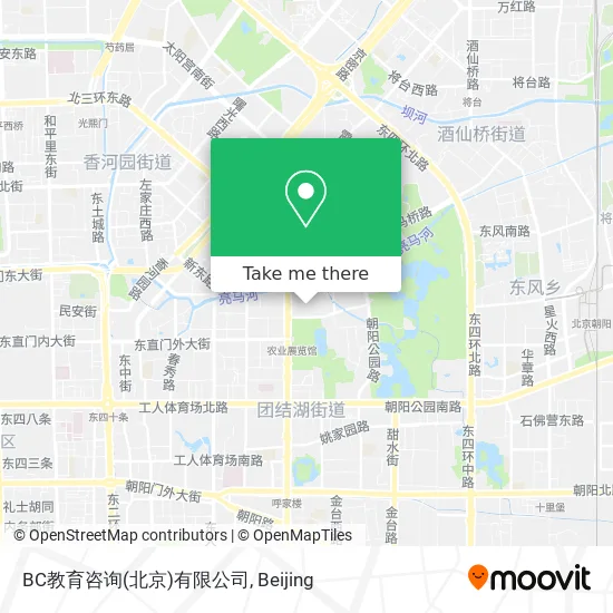 BC教育咨询(北京)有限公司 map