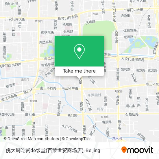 倪大厨吃货de饭堂(百荣世贸商场店) map