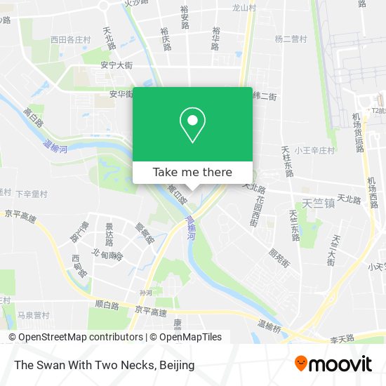 The Swan With Two Necks map