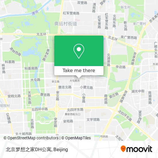 北京梦想之家DH公寓 map
