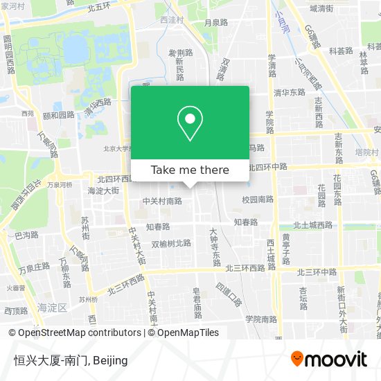恒兴大厦-南门 map