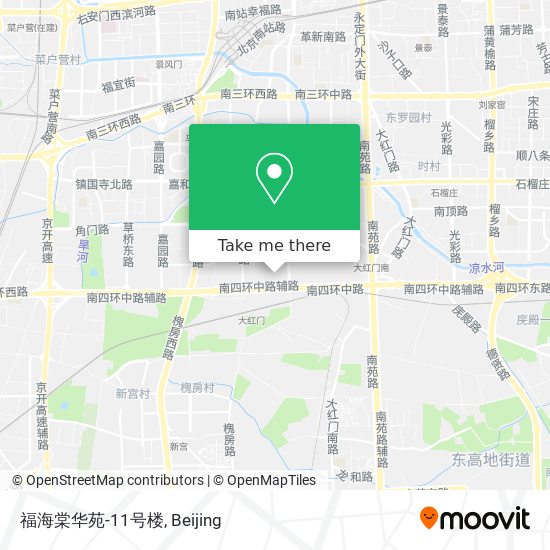 福海棠华苑-11号楼 map