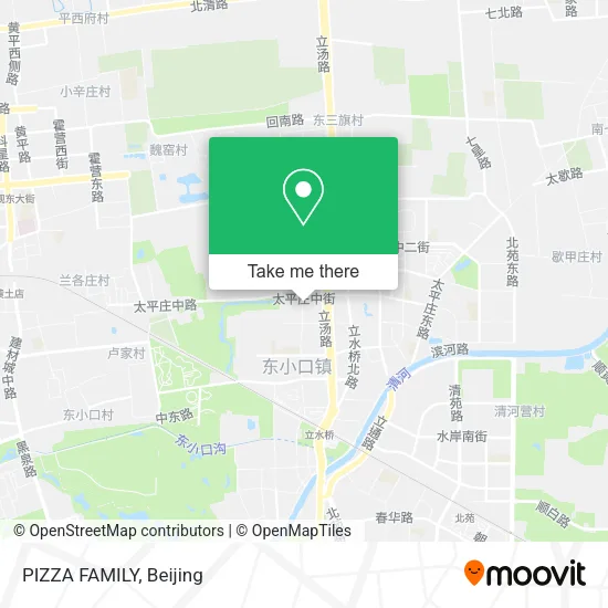 PIZZA FAMILY map