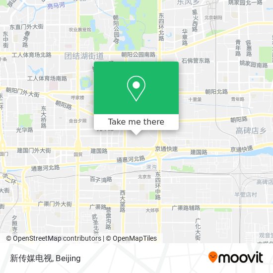 新传媒电视 map