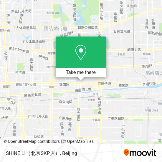 SHINE.LI（北京SKP店） map