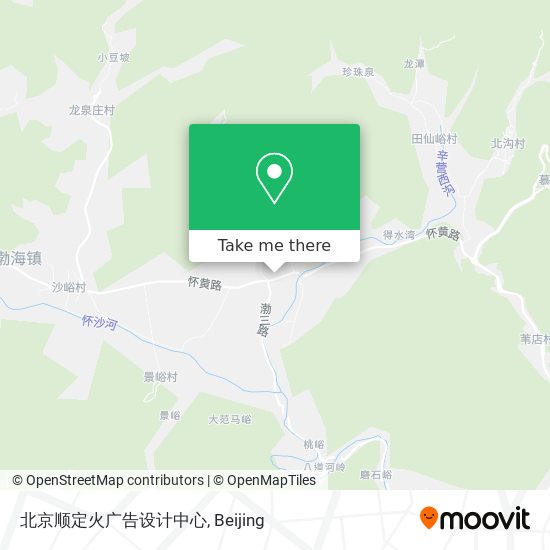 北京顺定火广告设计中心 map