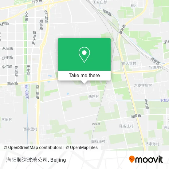 海阳顺达玻璃公司 map