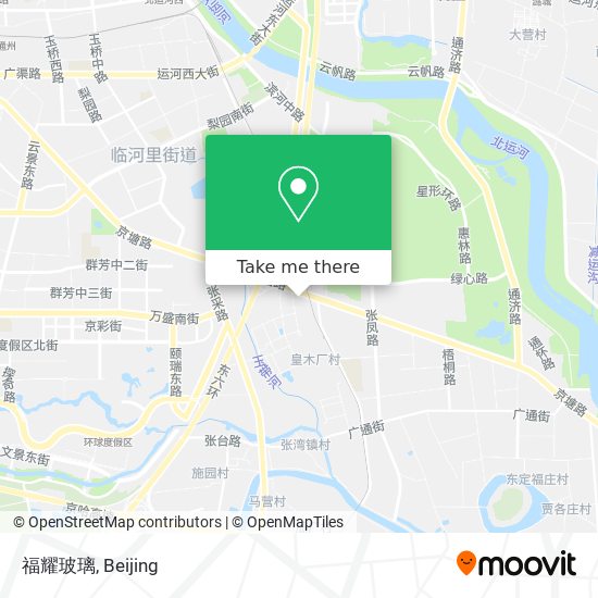 福耀玻璃 map