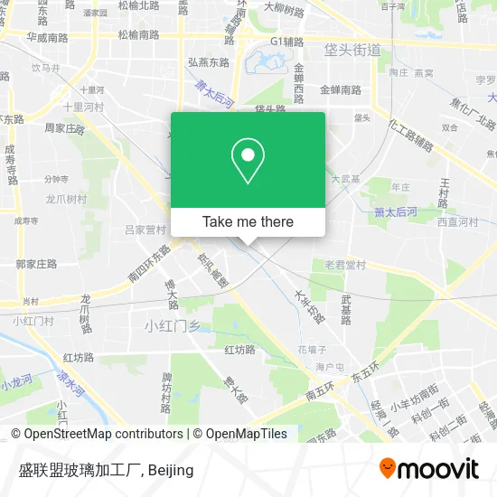 盛联盟玻璃加工厂 map