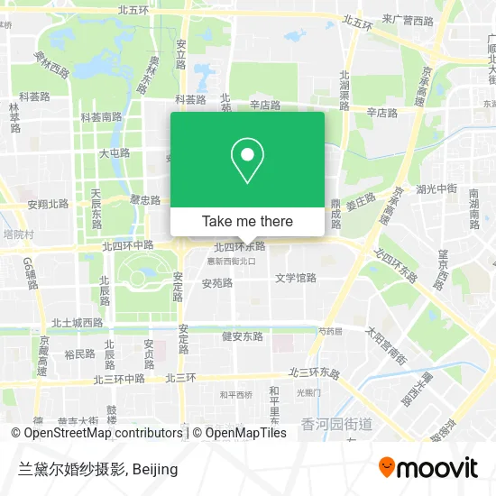 兰黛尔婚纱摄影 map