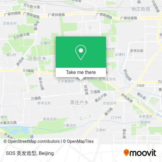 SOS 美发造型 map