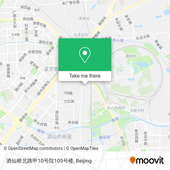 酒仙桥北路甲10号院105号楼 map