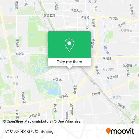 锦华园小区-3号楼 map