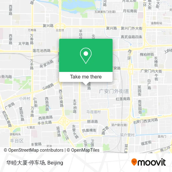 华睦大厦-停车场 map