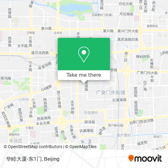 华睦大厦-东1门 map