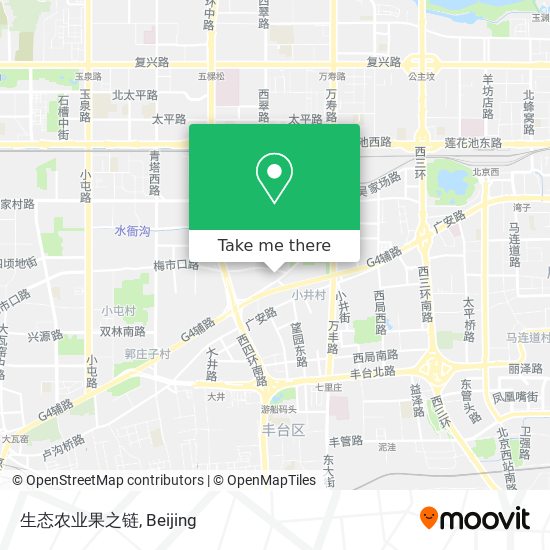 生态农业果之链 map