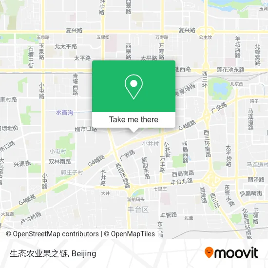 生态农业果之链 map