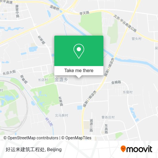 好运来建筑工程处 map