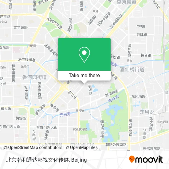 北京瀚和通达影视文化传媒 map