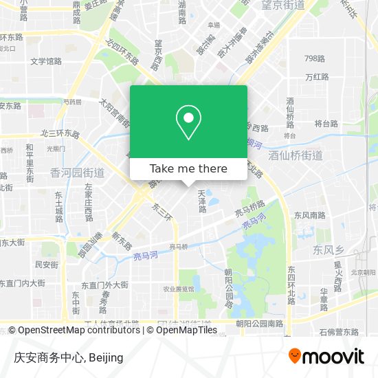 庆安商务中心 map
