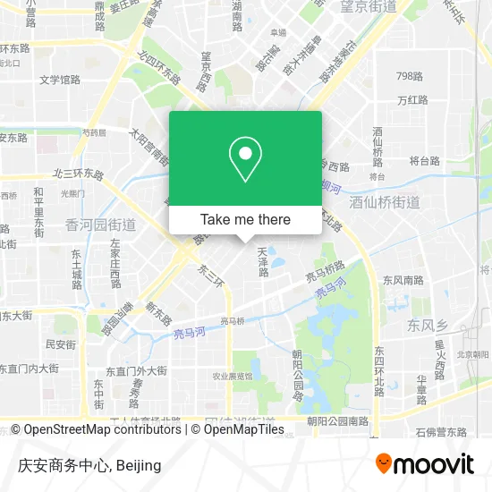庆安商务中心 map