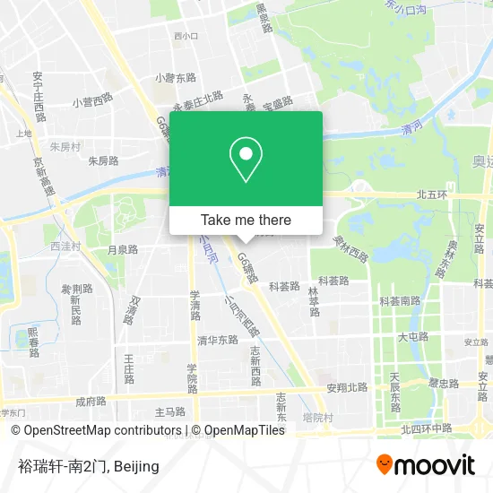 裕瑞轩-南2门 map