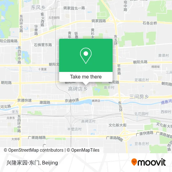 兴隆家园-东门 map