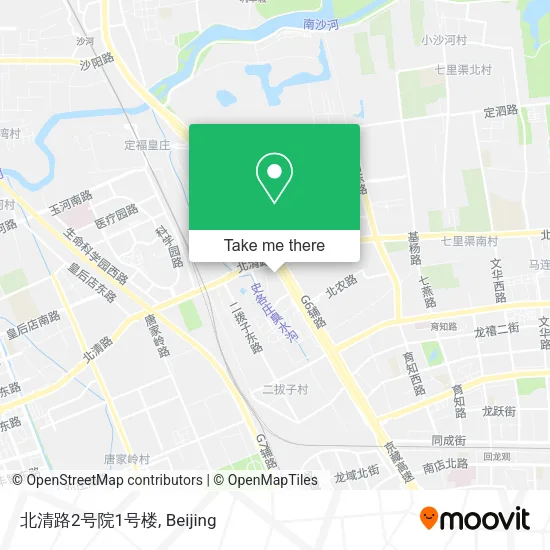 北清路2号院1号楼 map