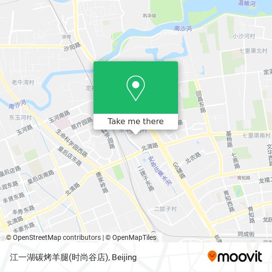 江一湖碳烤羊腿(时尚谷店) map