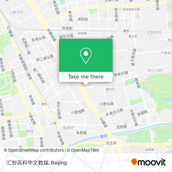 汇智高科华文数媒 map