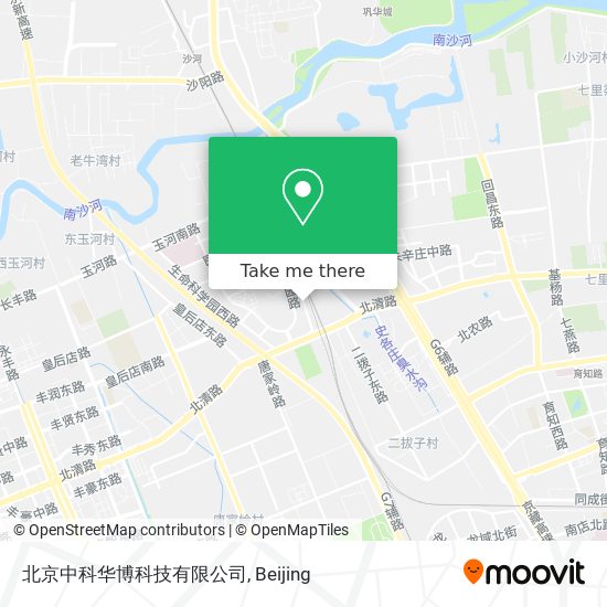北京中科华博科技有限公司 map