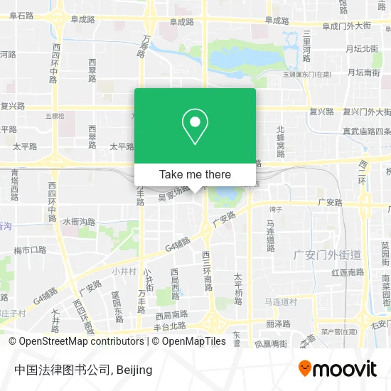 中国法律图书公司 map