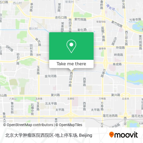 北京大学肿瘤医院西院区-地上停车场 map