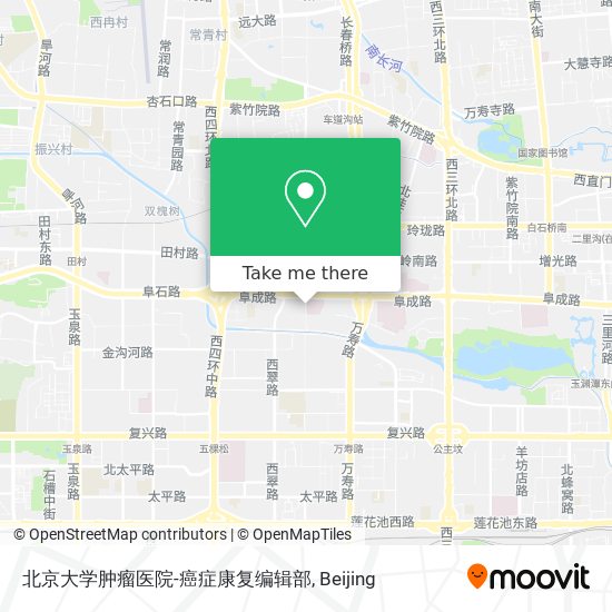北京大学肿瘤医院-癌症康复编辑部 map