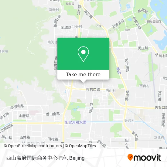 西山赢府国际商务中心-F座 map