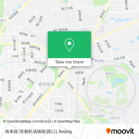 南皋路/首都机场辅路(路口) map