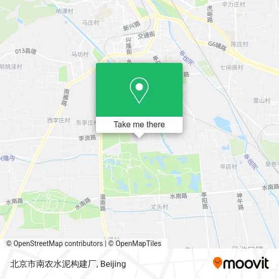 北京市南农水泥构建厂 map