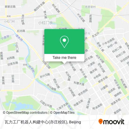 瓦力工厂机器人构建中心(亦庄校区) map