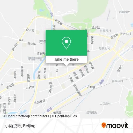小额贷款 map