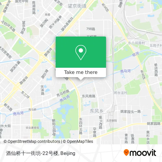 酒仙桥十一街坊-22号楼 map
