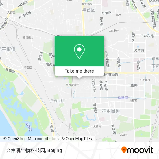 金伟凯生物科技园 map