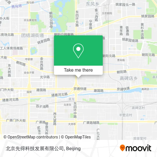 北京先得科技发展有限公司 map