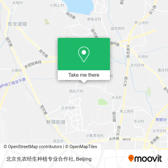 北京先农经生种植专业合作社 map