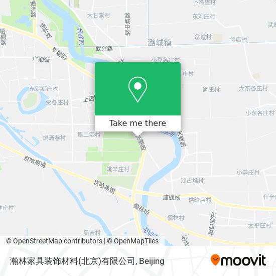 瀚林家具装饰材料(北京)有限公司 map