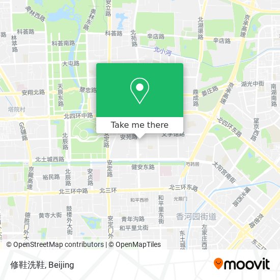 修鞋洗鞋 map